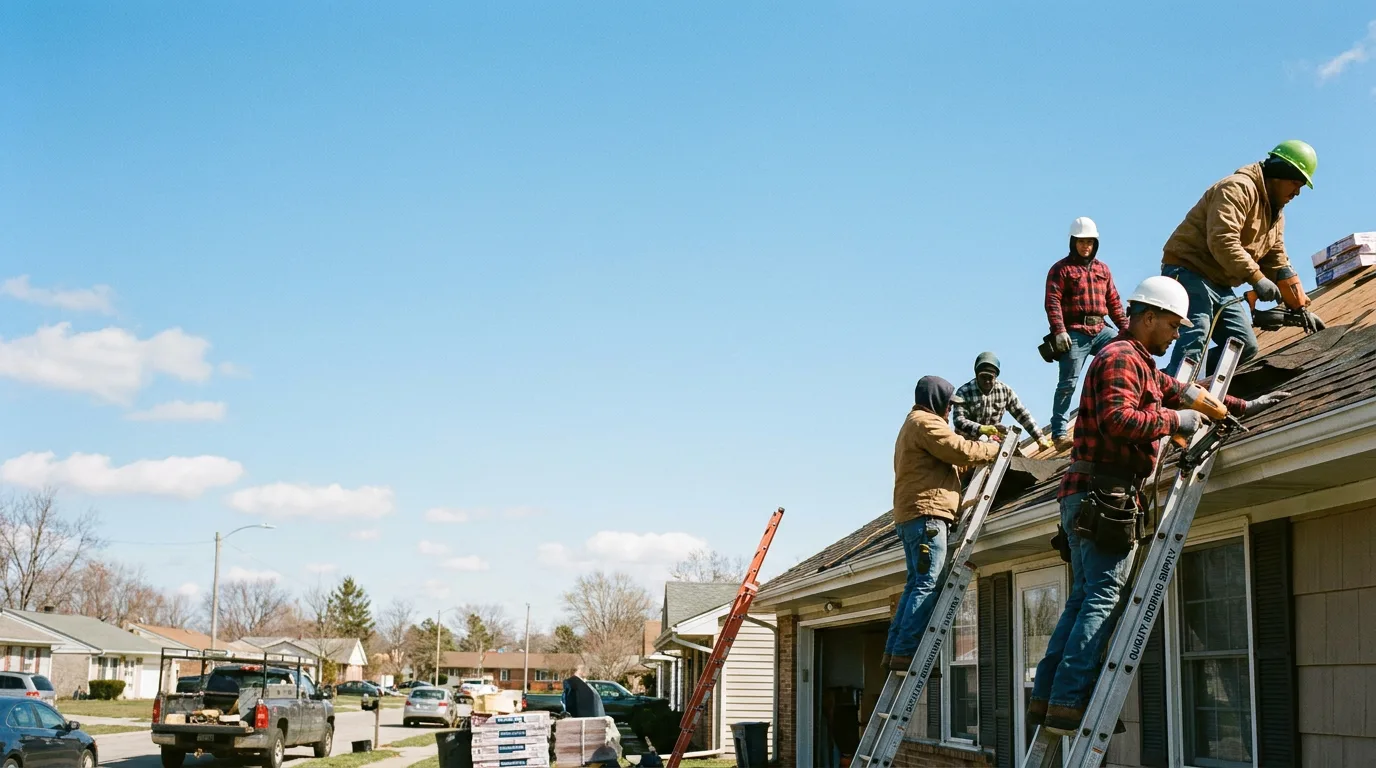 Roofing in Vian, OK near me